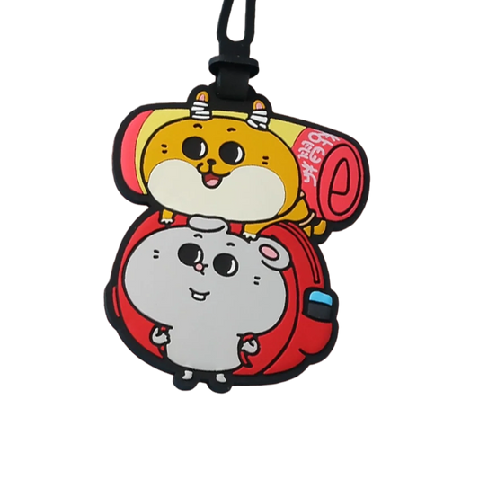 MEIJI & DASHU LUGGAGE TAG - MOVING DAY