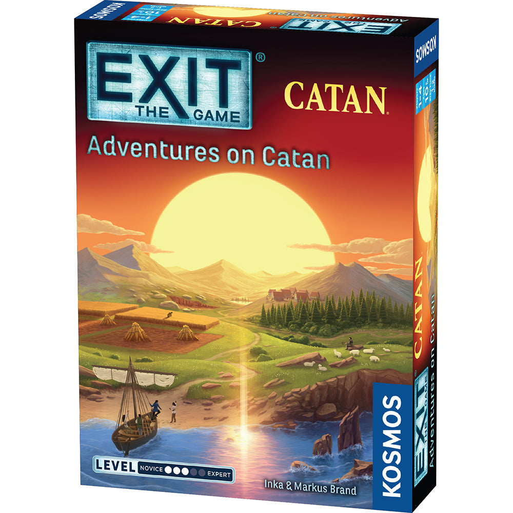 EXIT: The Game - Adventures on Catan - Board Game Giải Đố Thoát Hiểm - Thames & Kosmos - Hình ảnh sản phẩm