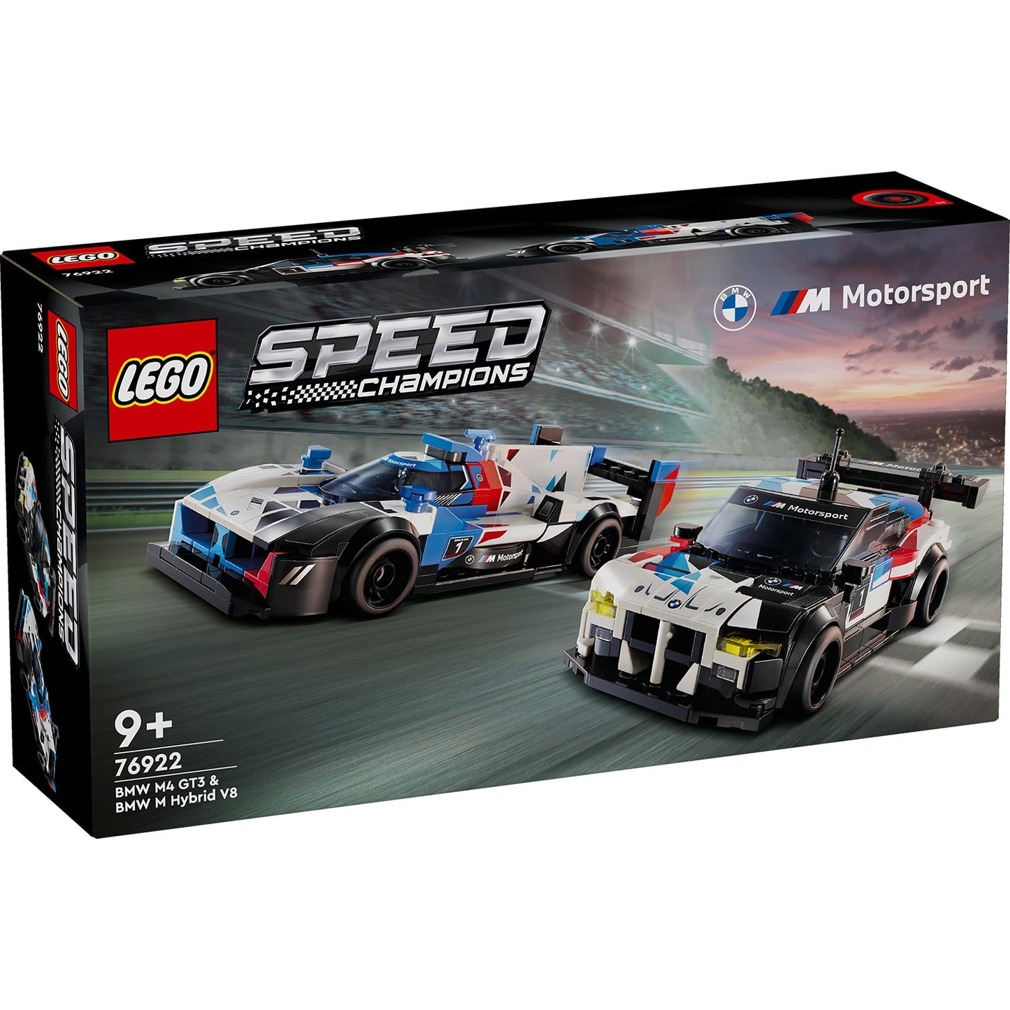 LEGO® Speed Champions BMW M4 GT3 & BMW M Hybrid V8 Race Cars - Bộ Lắp Ráp Xe Đua BMW (76922) - Hình ảnh sản phẩm