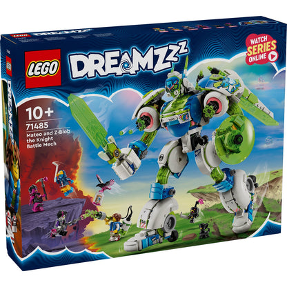 LEGO® DREAMZzz™ Mateo and Z-Blob the Knight Battle Mech - Robot Hiệp Sĩ 3-Trong-1 - LEGO 71485 - Hình ảnh sản phẩm