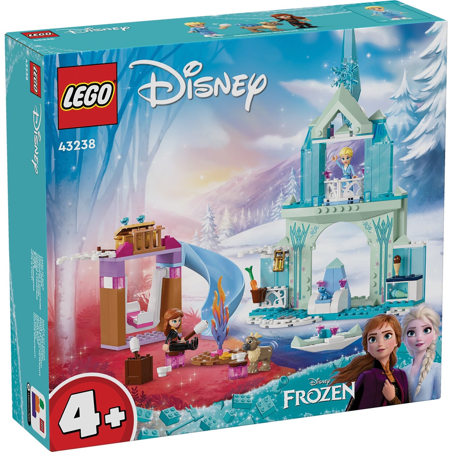 LEGO® Disney™ Elsa's Frozen Castle - Đồ Chơi Lắp Ráp Lâu Đài Băng Giá Elsa (43238) - LEGO - Hình ảnh sản phẩm