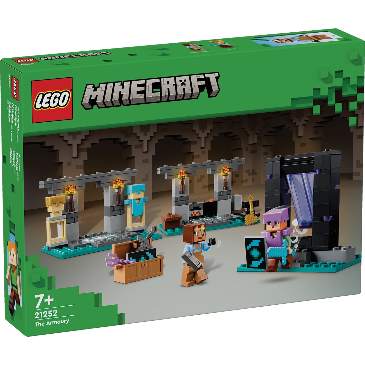 LEGO® Minecraft® The Armory - Đồ Chơi Lắp Ráp Xưởng Vũ Khí - 21252 - Hình ảnh sản phẩm