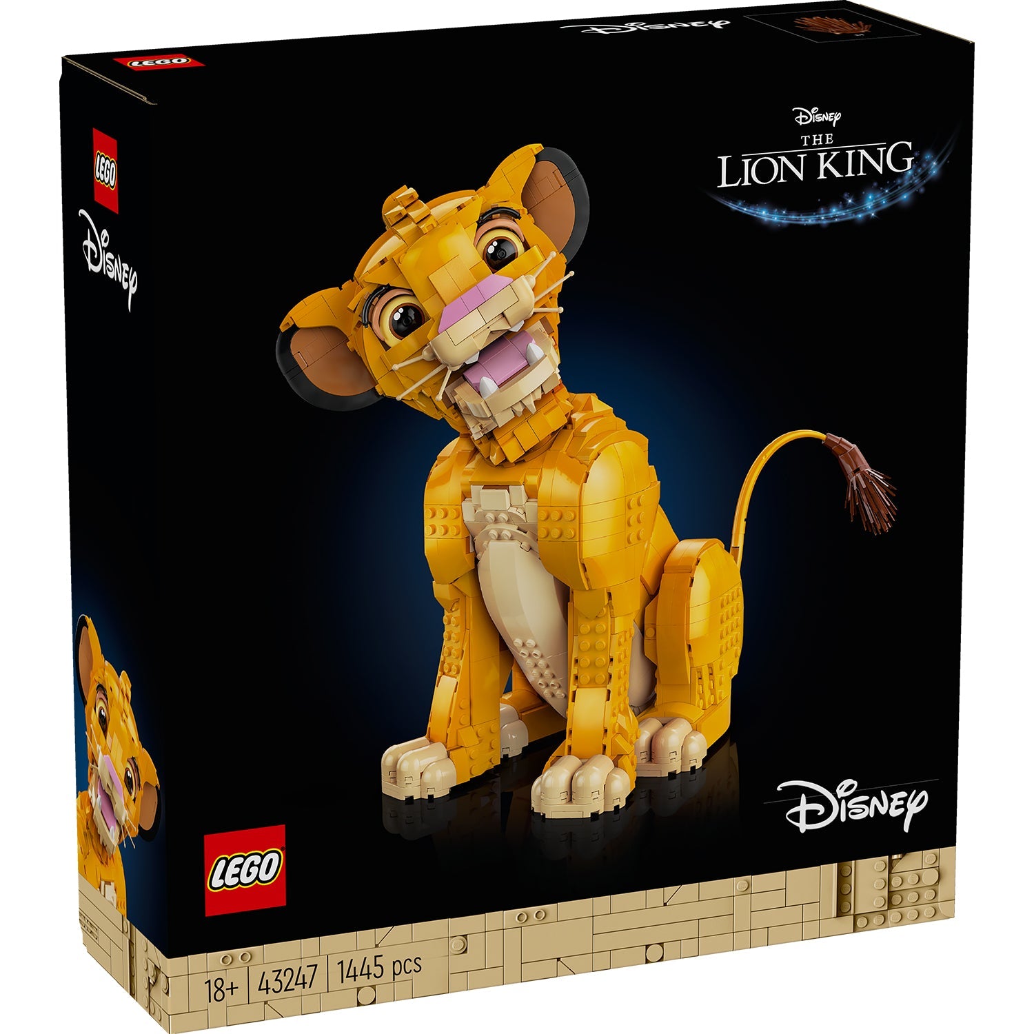 LEGO® Disney™ Young Simba the Lion King - Mô hình Vua Sư Tử Simba Con (43247) - Hình ảnh sản phẩm