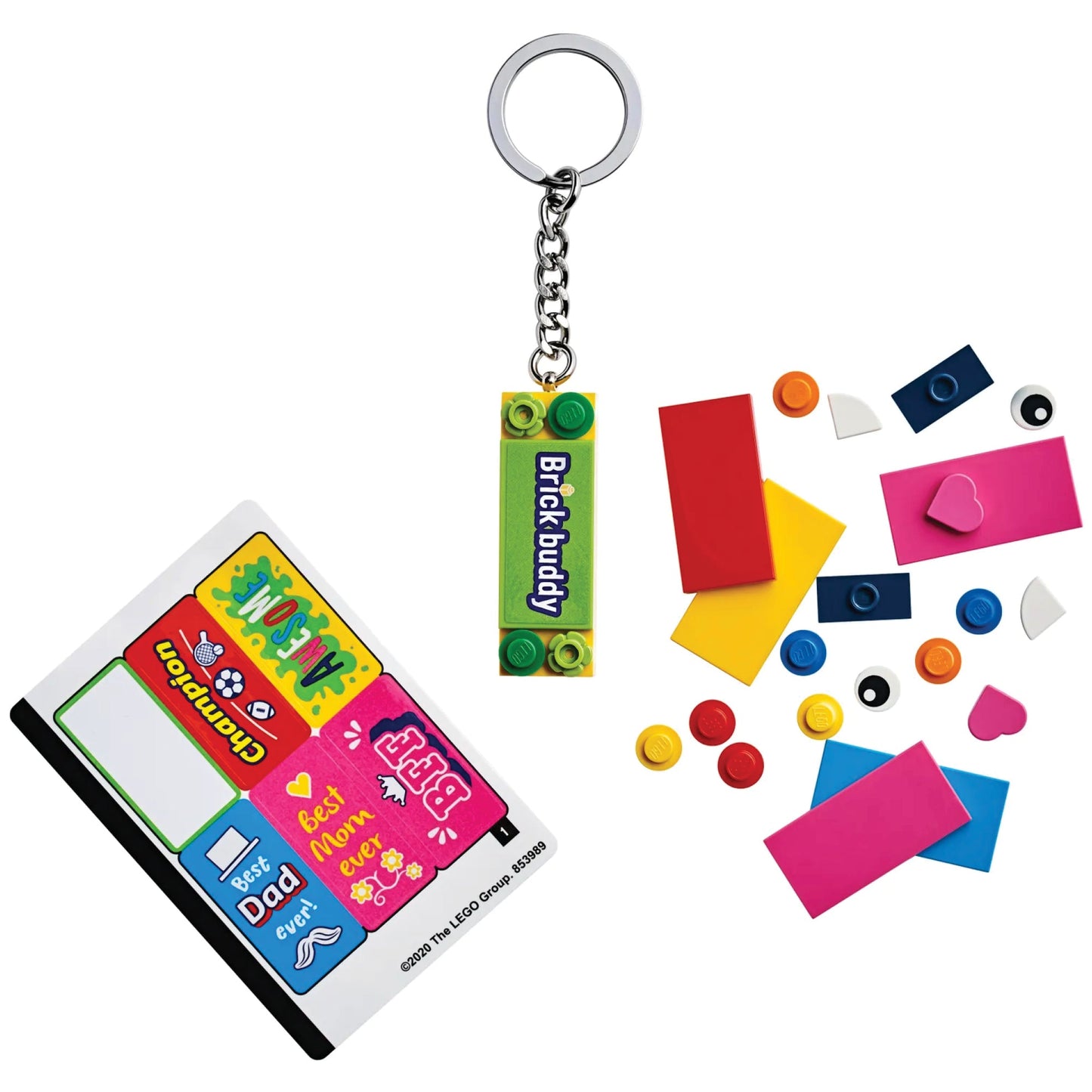 LEGO® Celebration Bag Charm - Móc Khóa Trang Trí Tùy Chỉnh - LEGO 853989 - Hình ảnh chi tiết 2
