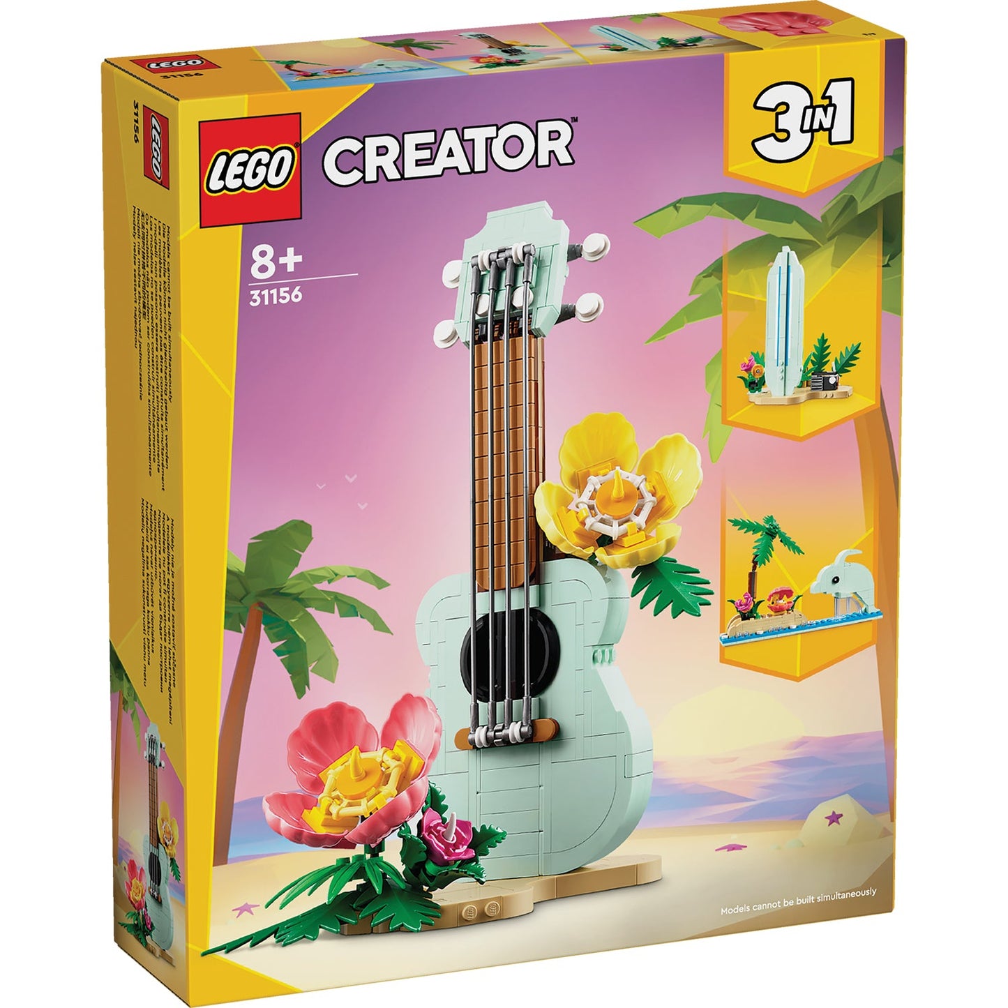 LEGO® Creator 3-in-1 Tropical Ukulele - Đồ Chơi Lắp Ráp Đàn Ukulele Nhiệt Đới LEGO 31156 - Hình ảnh sản phẩm