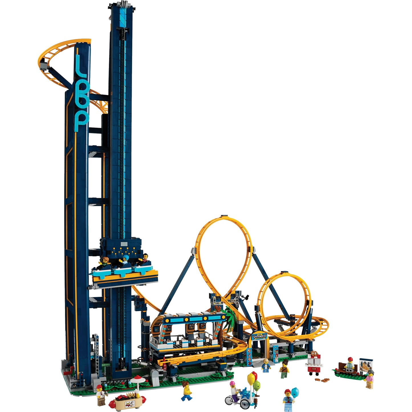LEGO® ICONS™ Loop Coaster - Mô Hình Tàu Lượn Siêu Tốc (10303) - LEGO Icons - Hình ảnh chi tiết 2