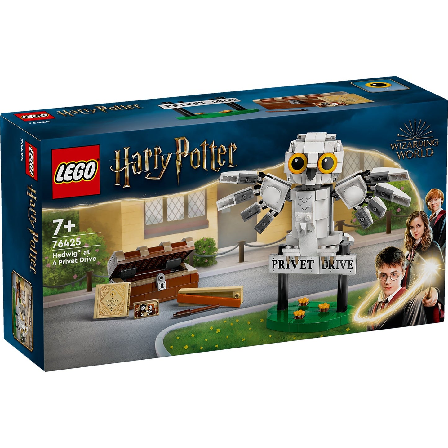 LEGO® Harry Potter™ Hedwig™ at 4 Privet Drive - Mô hình lắp ráp Cú Hedwig 76425 - LEGO - Hình ảnh sản phẩm