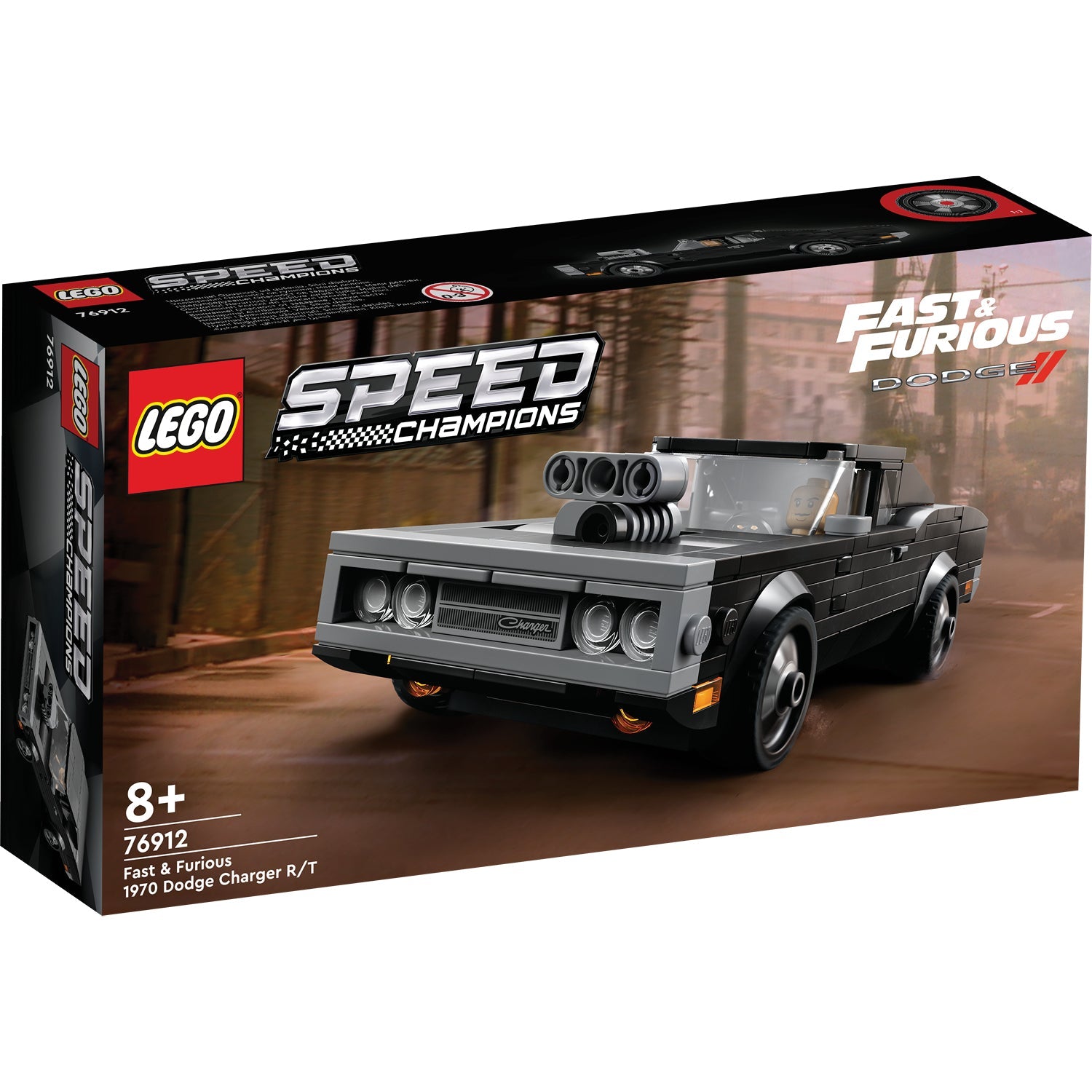 LEGO® Speed Champions Fast & Furious 1970 Dodge Charger R/T - Bộ Lắp Ráp Xe Mô Hình (76912) - Hình ảnh sản phẩm