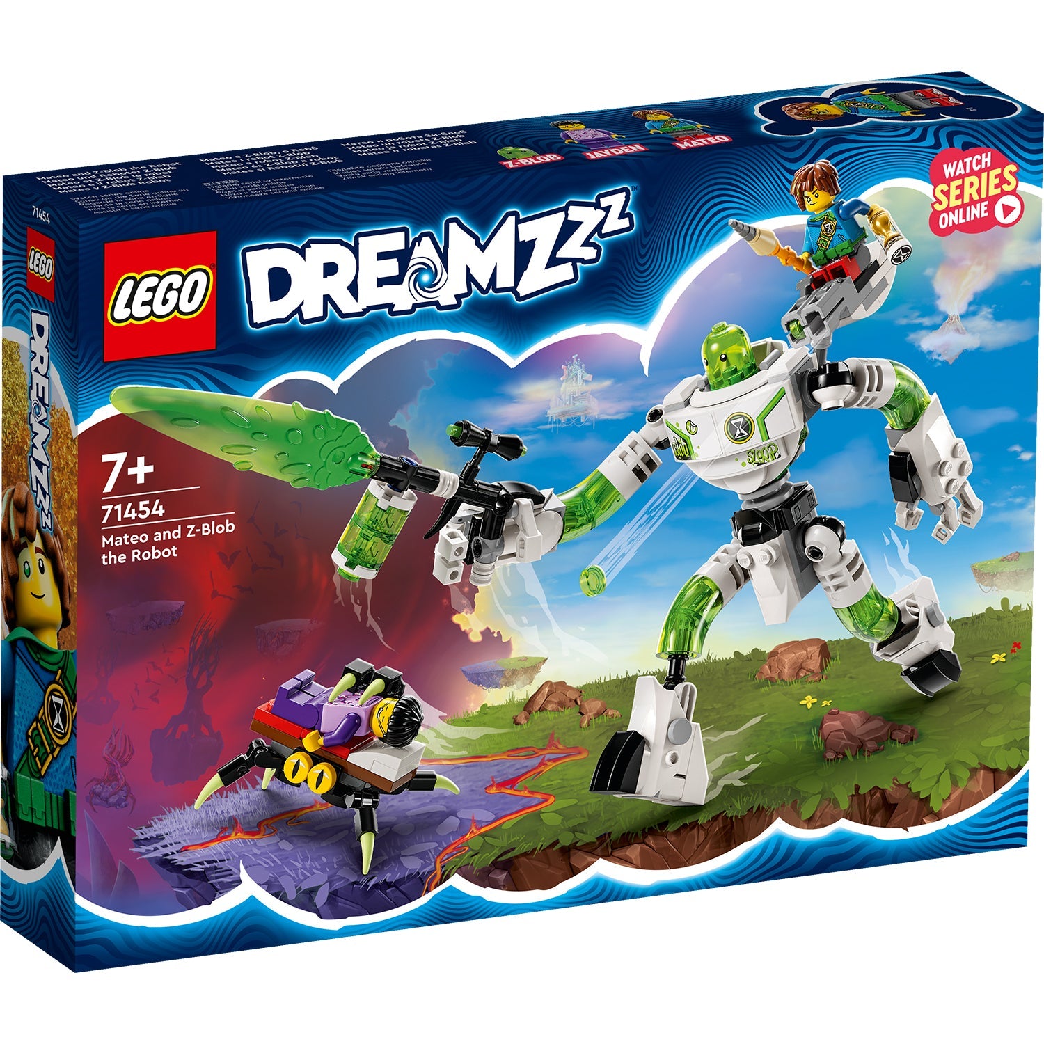 LEGO® DREAMZzz™ Mateo and Z-Blob the Robot - Bộ Đồ Chơi Lắp Ráp Robot Z-Blob 71454 - Hình ảnh sản phẩm