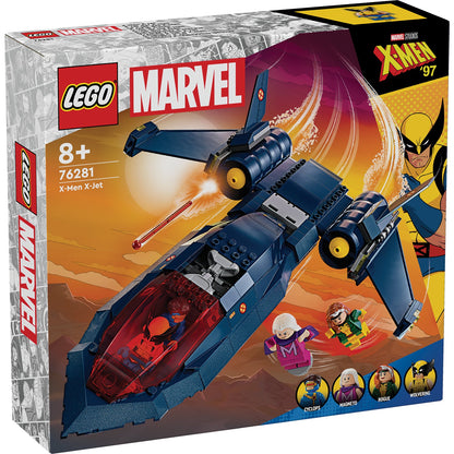 LEGO® Marvel X-Men X-Jet Đồ Chơi Lắp Ráp Máy Bay Chiến Đấu LEGO 76281 - Hình ảnh sản phẩm