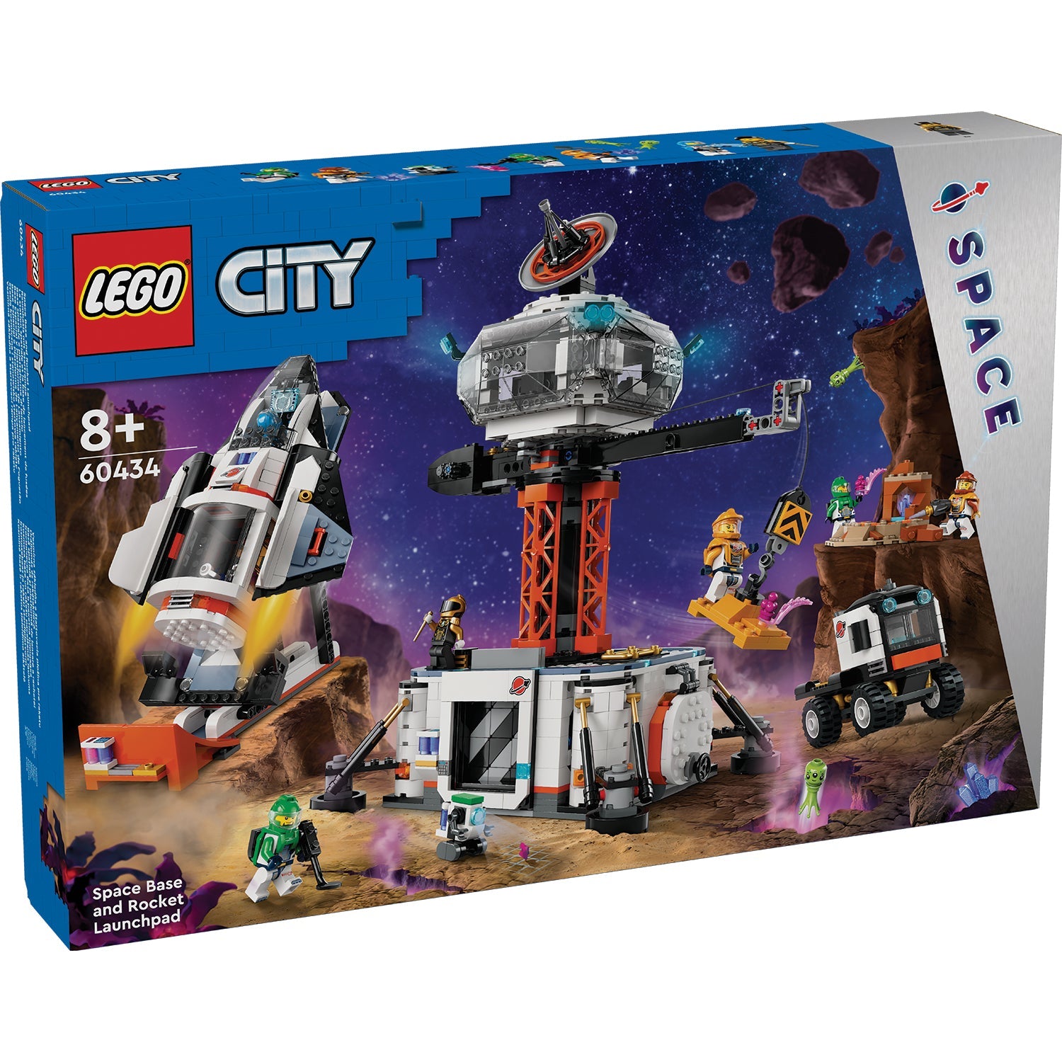 LEGO® City Space Base and Rocket Launchpad - Bộ Lắp Ráp Căn Cứ Không Gian - LEGO 60434 - Hình ảnh sản phẩm