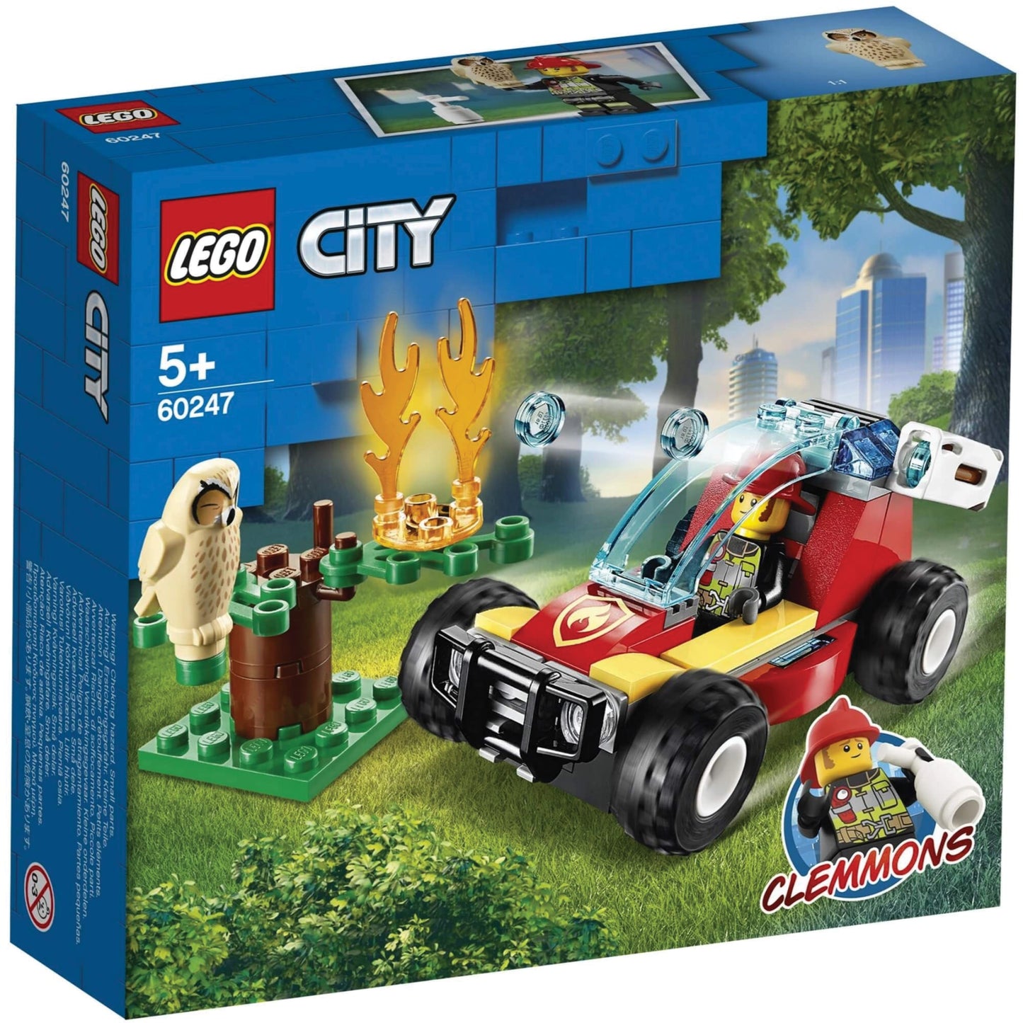 LEGO® City Forest Fire - Đồ Chơi Lắp Ráp Cứu Hỏa Rừng Rậm LEGO 60247 - Hình ảnh sản phẩm