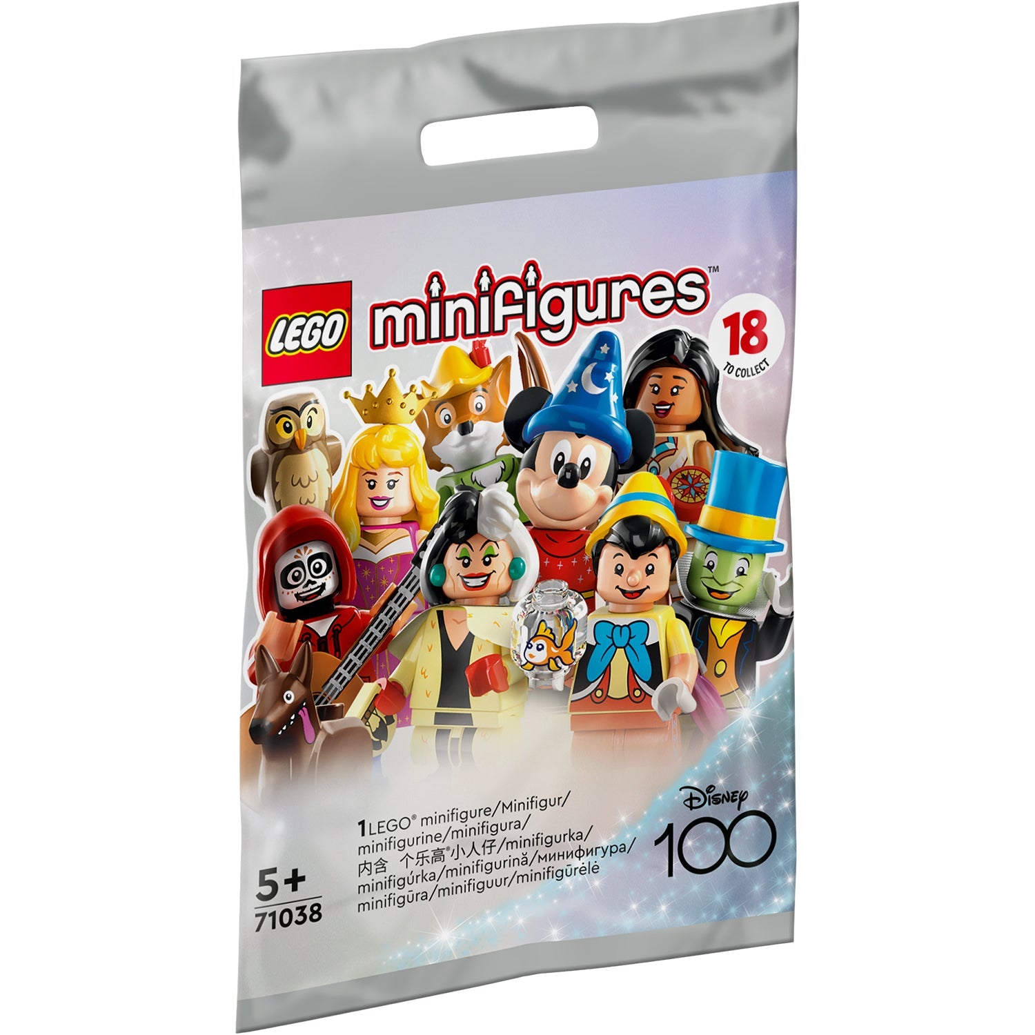 LEGO® Minifigures Disney 100 - Nhân Vật Sưu Tầm Disney Kỷ Niệm 100 Năm - LEGO 71038 - Hình ảnh sản phẩm