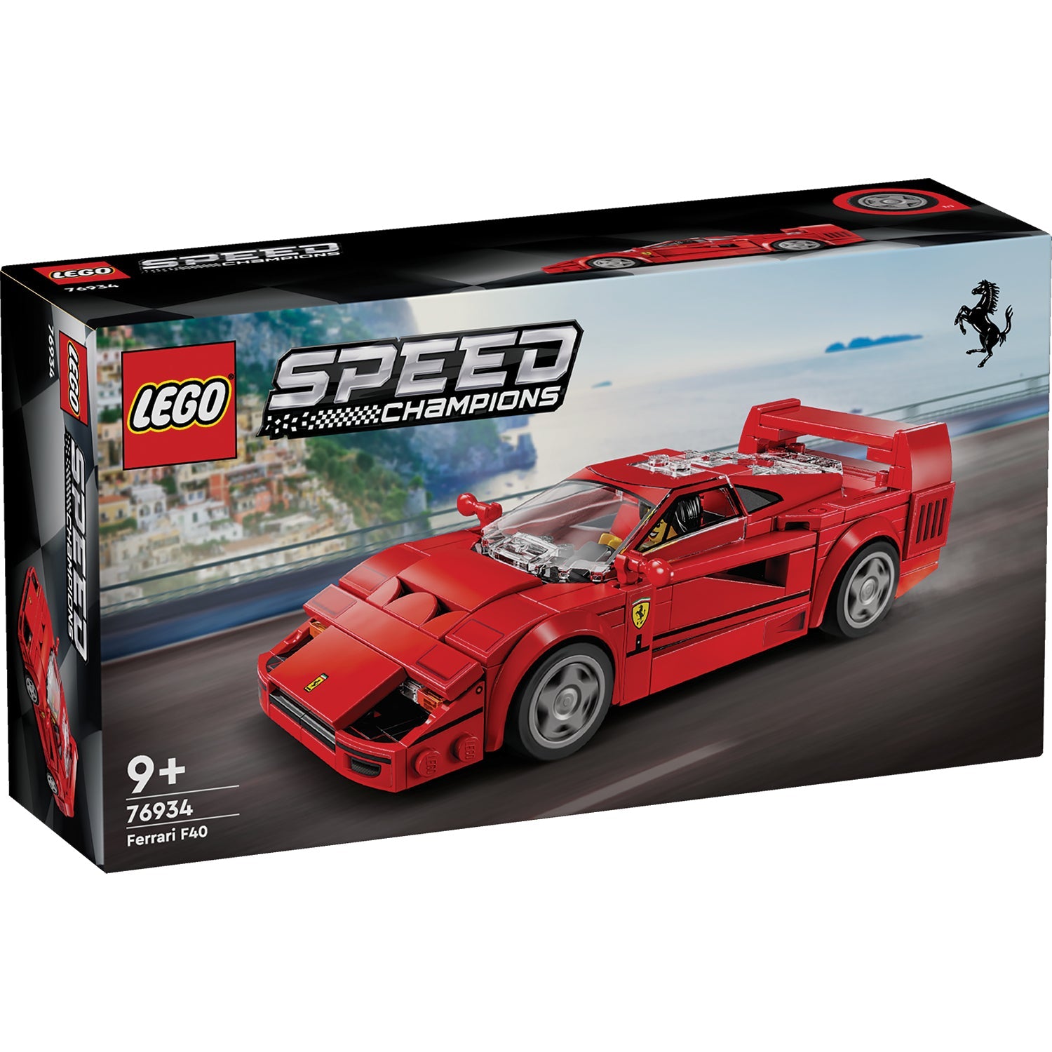 LEGO® Speed Champions Ferrari F40 Supercar - Mô hình lắp ráp siêu xe Ferrari F40 (76934) - Hình ảnh sản phẩm