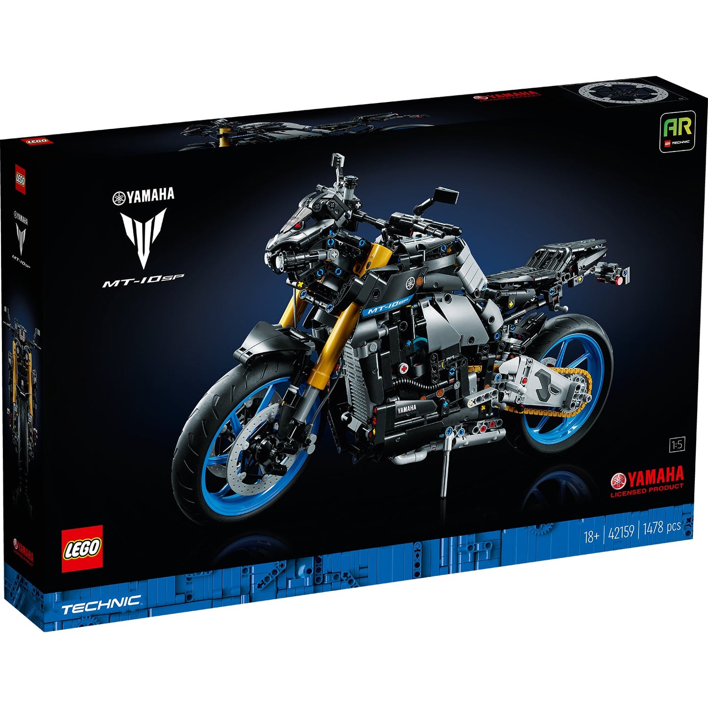 LEGO® TECHNIC™ Yamaha MT-10 SP - Mô Hình Xe Mô Tô Phân Khối Lớn LEGO 42159 - Hình ảnh sản phẩm