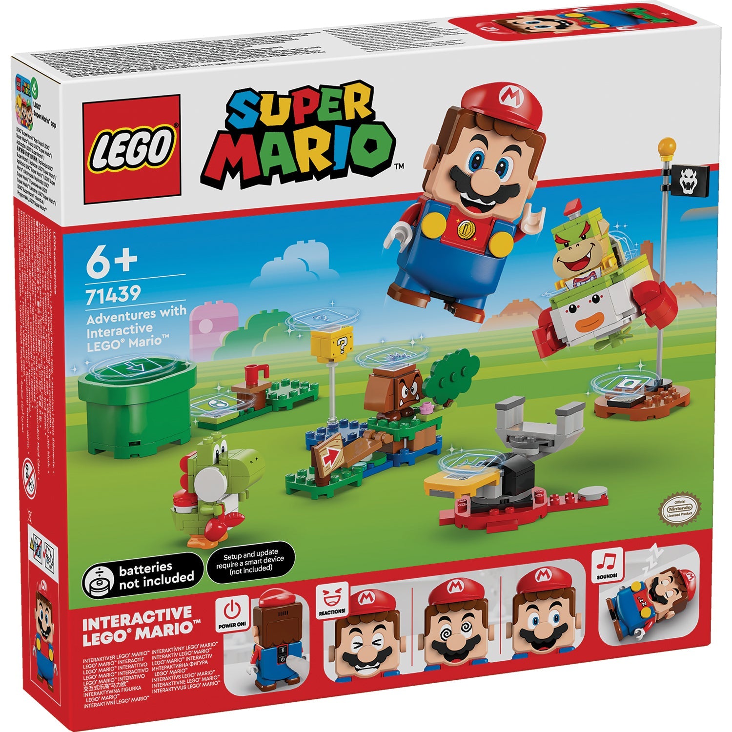LEGO® Super Mario™ Adventures with Interactive LEGO® Mario™ - Bộ Đồ Chơi Lắp Ráp Tương Tác LEGO 71439 - Hình ảnh sản phẩm