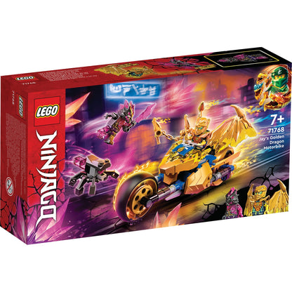 LEGO® NINJAGO® Jay’s Golden Dragon Motorbike - Mô tô Rồng Vàng của Jay - LEGO 71768 - Hình ảnh sản phẩm
