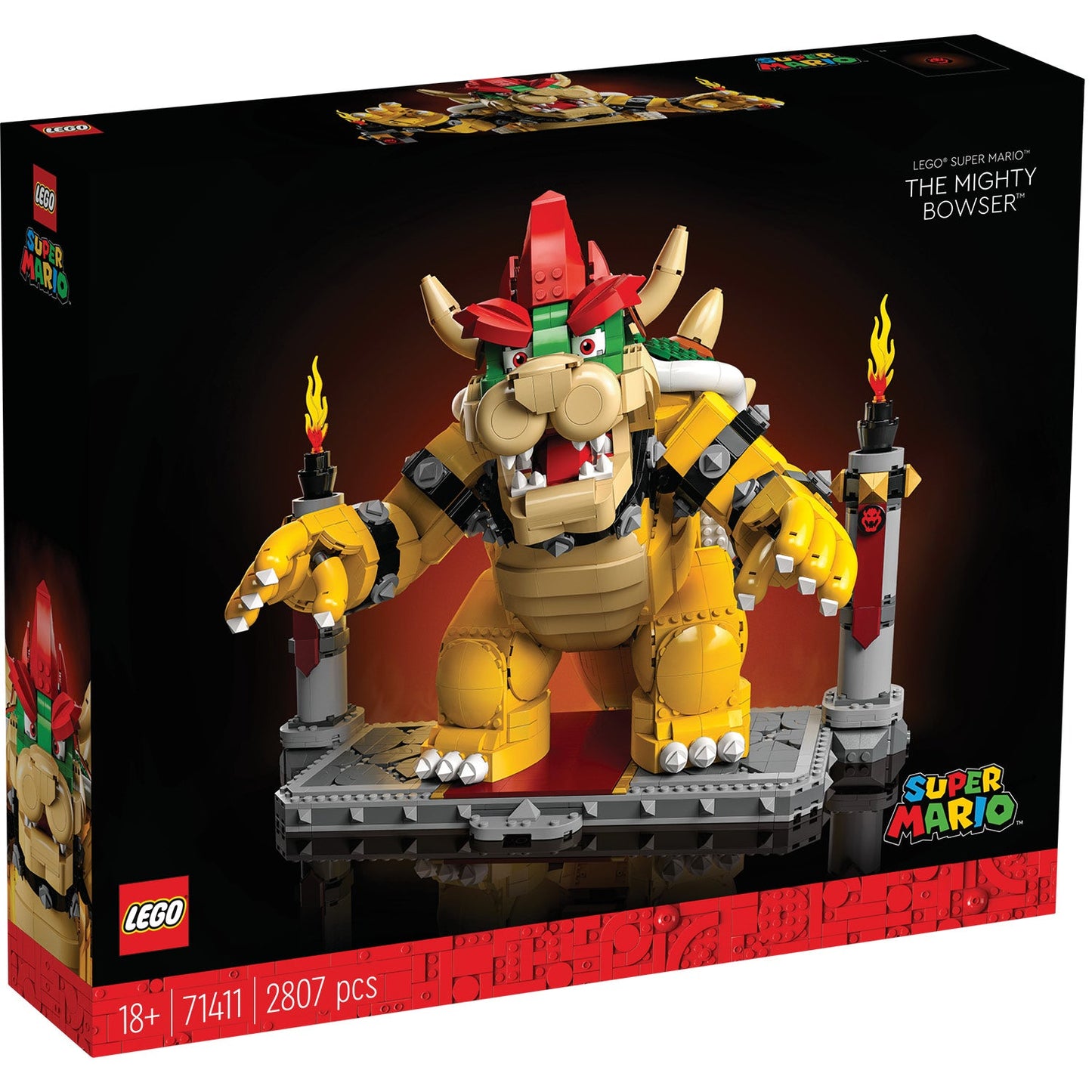 LEGO® Super Mario™ The Mighty Bowser™ - Mô hình lắp ráp Vua Koopa 71411 - LEGO - Hình ảnh sản phẩm