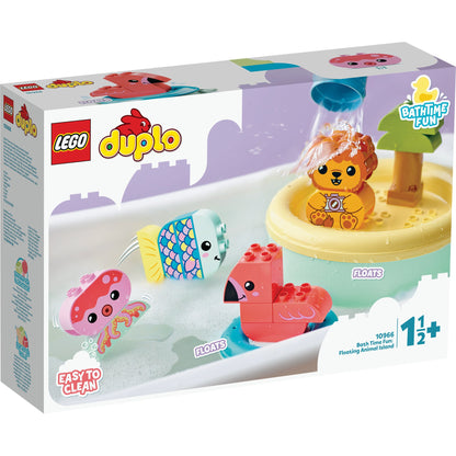 LEGO® DUPLO™ My First Bath Time Fun: Floating Animal Island - Đồ chơi nhà tắm Đảo động vật nổi - LEGO 10966 - Hình ảnh sản phẩm
