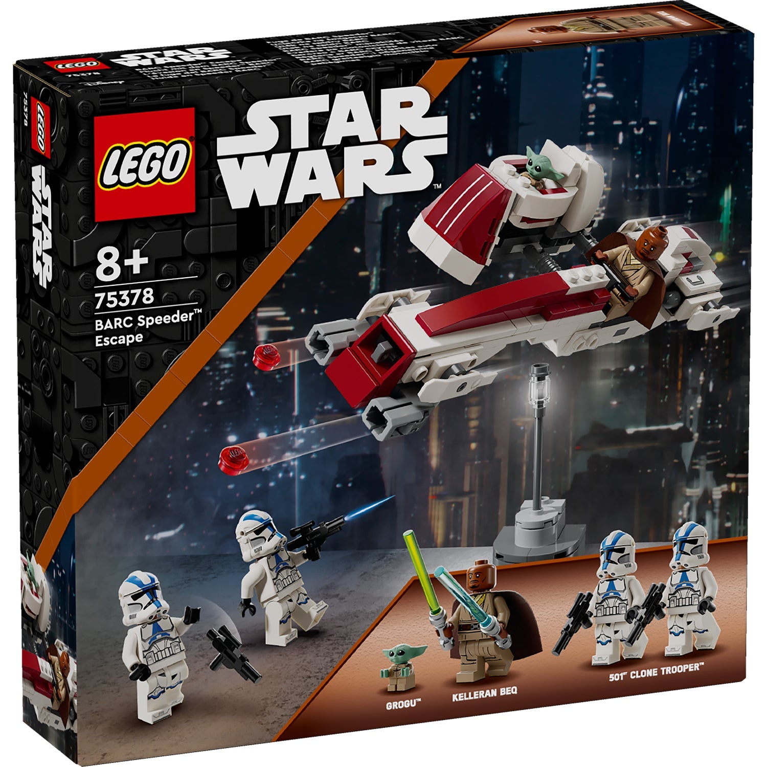 LEGO® Star Wars BARC Speeder™ Escape - Đồ chơi lắp ráp Chiến tranh giữa các vì sao LEGO 75378 - Hình ảnh sản phẩm