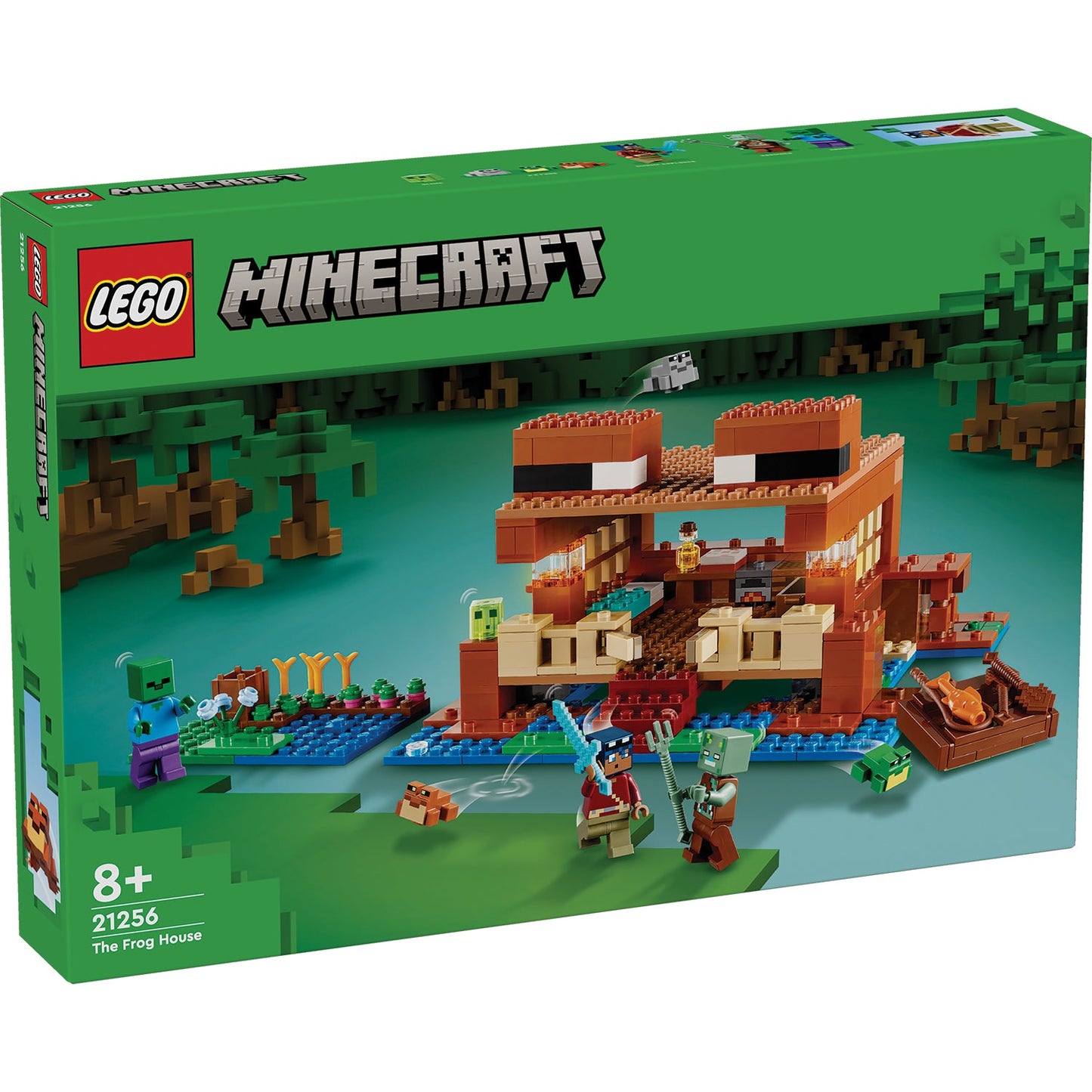 LEGO® Minecraft® The Frog House - Đồ Chơi Lắp Ráp Ngôi Nhà Ếch - LEGO 21256 - Hình ảnh sản phẩm