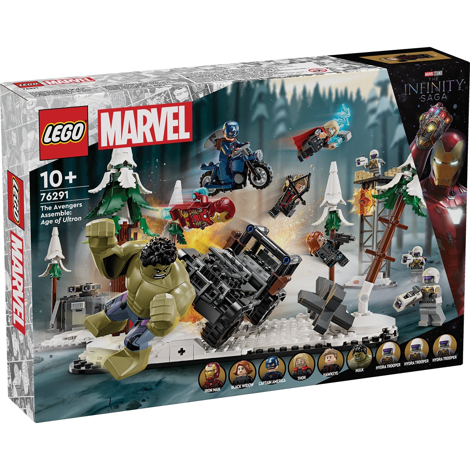 LEGO® Marvel The Avengers Assemble: Age of Ultron Bộ Đồ Chơi Lắp Ráp Siêu Anh Hùng Marvel 76291 - Hình ảnh sản phẩm