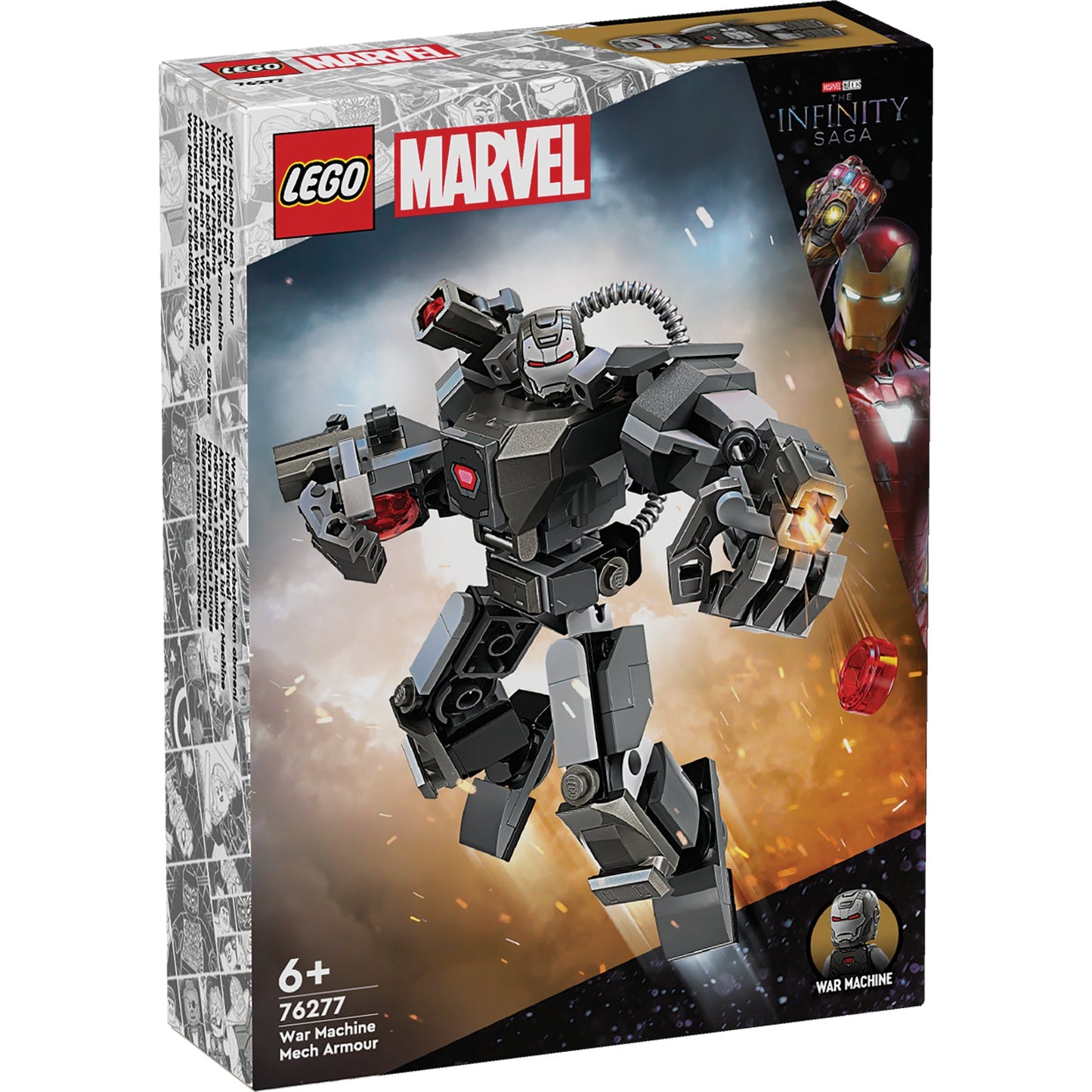LEGO® Marvel War Machine Mech Armor - Đồ Chơi Lắp Ráp Robot Chiến Giáp - LEGO 76277 - Hình ảnh sản phẩm