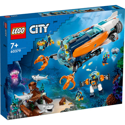 LEGO® City Deep-Sea Explorer Submarine - Tàu Ngầm Thám Hiểm Đại Dương LEGO 60379 - Hình ảnh sản phẩm