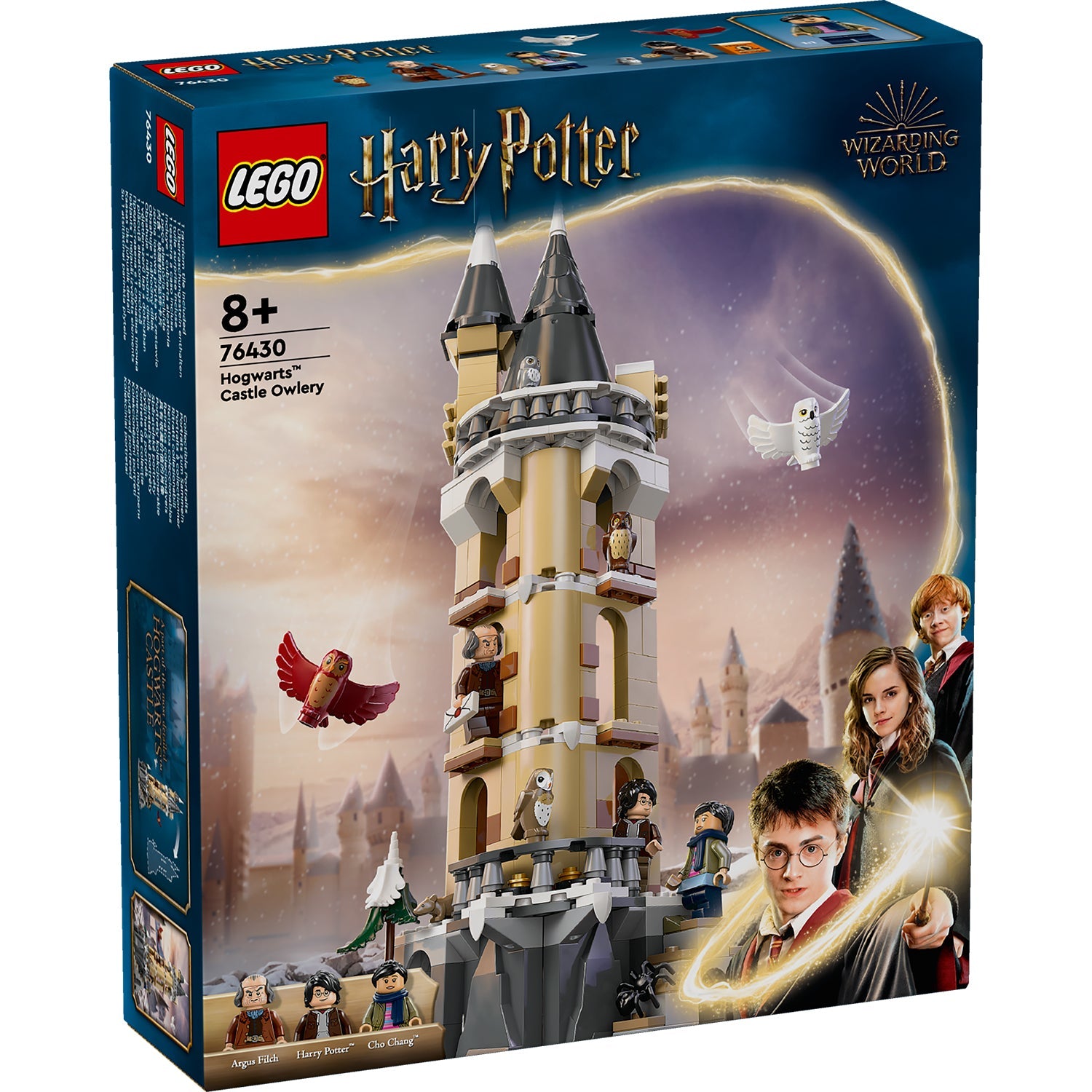 LEGO® Harry Potter™ Hogwarts™ Castle Owlery - Đồ Chơi Lắp Ráp Tháp Cú Hogwarts 76430 - Hình ảnh sản phẩm