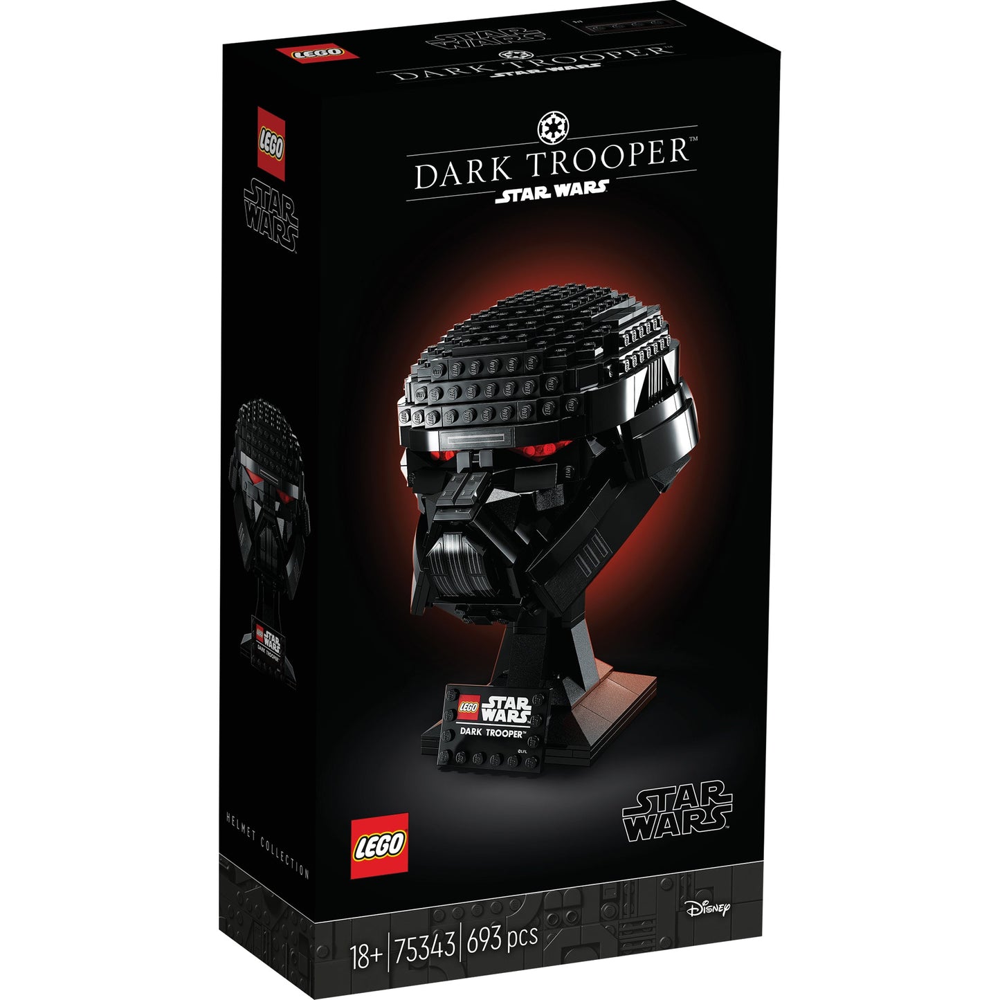LEGO® Star Wars Dark Trooper™ Helmet - Mô Hình Lắp Ráp Mũ Bảo Hiểm LEGO 75343 - Hình ảnh sản phẩm