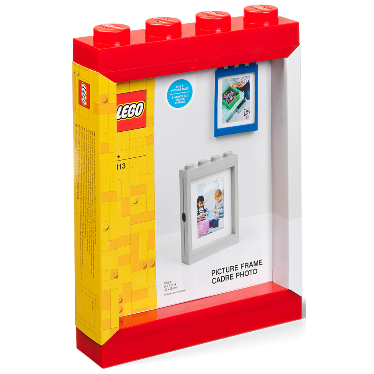 LEGO Picture Frame - Red - Khung Ảnh LEGO 3D Trang Trí Chính Hãng - Hình ảnh sản phẩm