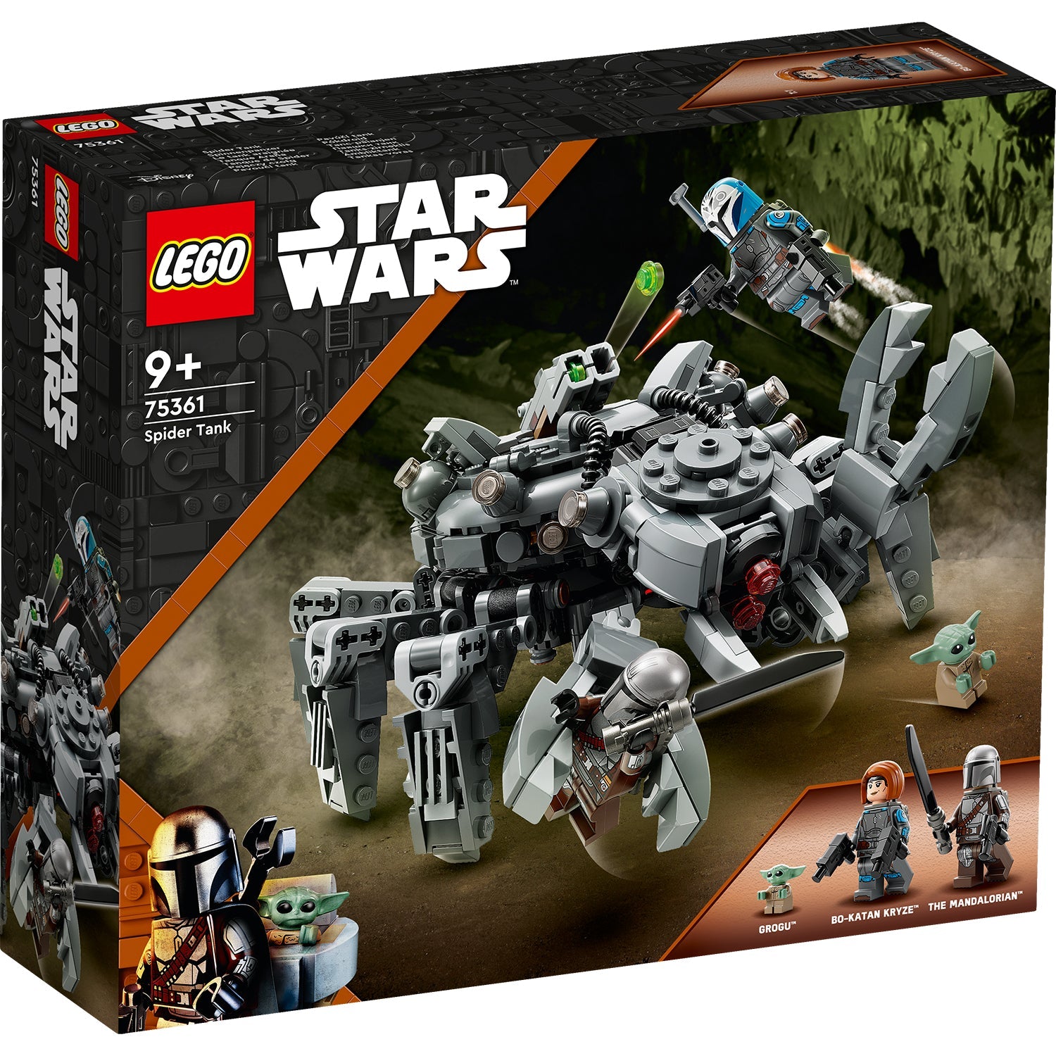 LEGO® Star Wars™ Spider Tank - Đồ chơi lắp ráp Xe tăng Nhện - LEGO 75361 - Hình ảnh sản phẩm
