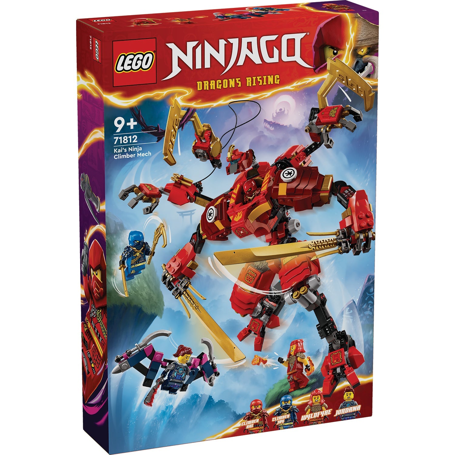 LEGO® NINJAGO® Kai's Ninja Climber Mech - Chiến Giáp Ninja Leo Núi Của Kai - LEGO 71812 - Hình ảnh sản phẩm