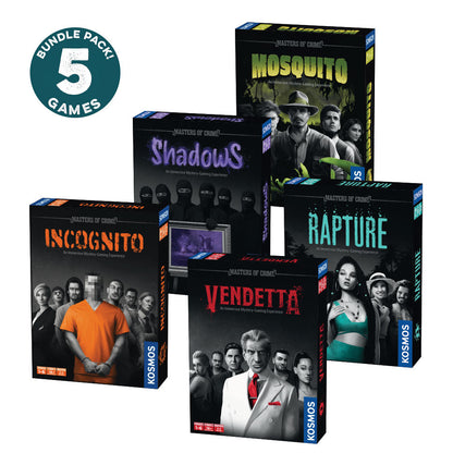 Masters of Crime Five-Pack Combo 5 Game Trinh Thám Nhập Vai Thames & Kosmos - Hình ảnh sản phẩm