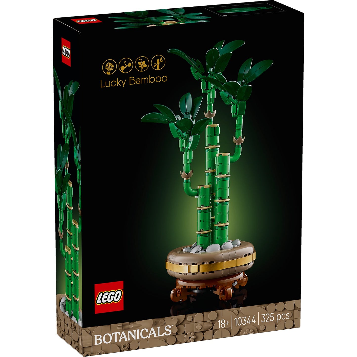 LEGO® Botanicals Lucky Bamboo - Bộ Lắp Ráp Cây Trúc May Mắn - LEGO 10344 - Hình ảnh sản phẩm