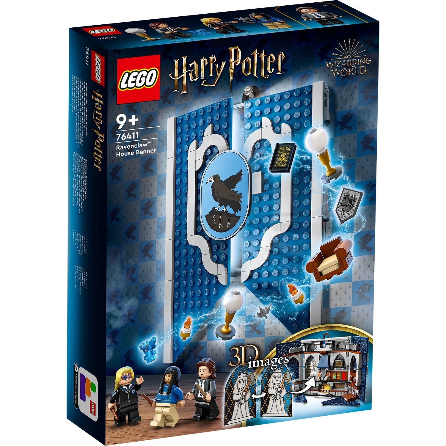 LEGO® Harry Potter™ Ravenclaw™ House Banner - Bộ Lắp Ráp Biểu Ngữ Nhà Ravenclaw - LEGO 76411 - Hình ảnh sản phẩm