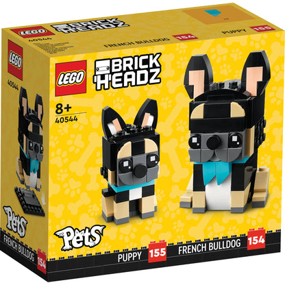 LEGO® BrickHeadz™ French Bulldog - Đồ chơi lắp ráp Chó Bulldog Pháp 40544 - Hình ảnh sản phẩm