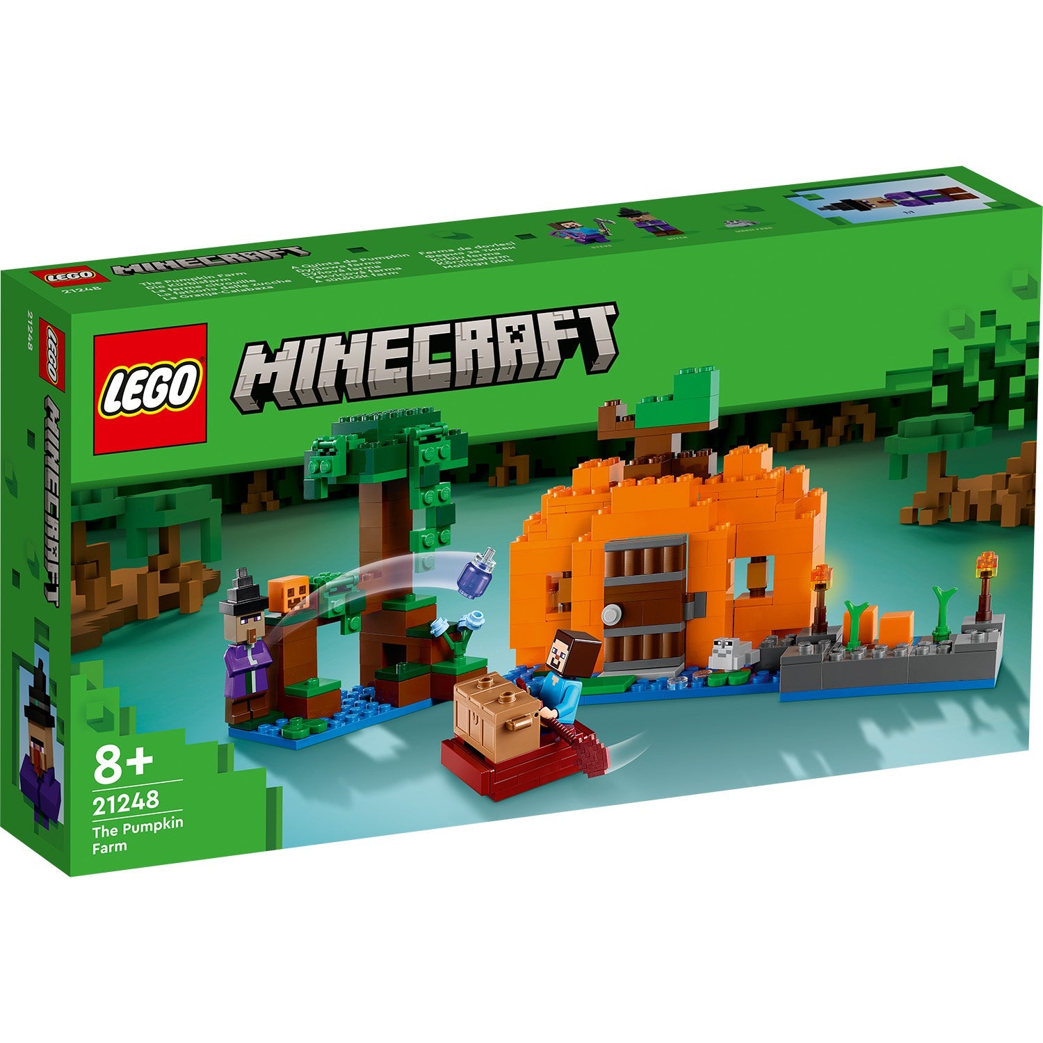 LEGO® Minecraft® The Pumpkin Farm Đồ Chơi Lắp Ráp Trang Trại Bí Ngô LEGO 21248 - Hình ảnh sản phẩm