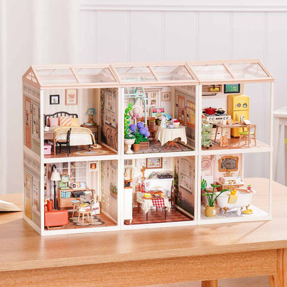 Rolife Super Creator Series - 6 in 1 Six Grid - Mô hình nhà gỗ DIY thu nhỏ - Rolife