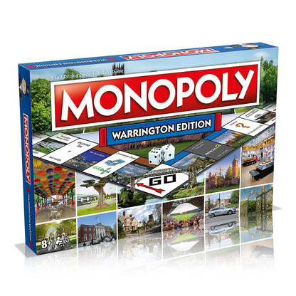 Warrington Monopoly Board Game - Cờ Tỷ Phú Phiên Bản Warrington - Winning Moves - Hình ảnh sản phẩm