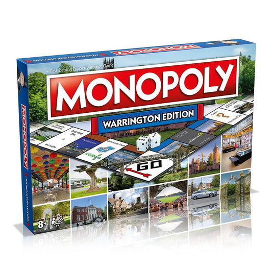 Warrington Monopoly Board Game - Cờ Tỷ Phú Phiên Bản Warrington - Winning Moves - Hình ảnh sản phẩm