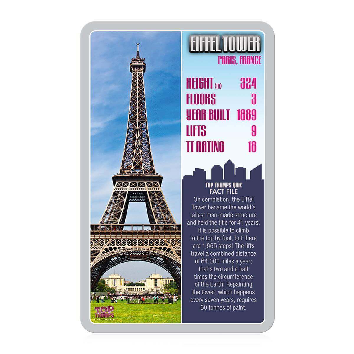 Skyscrapers Top Trumps Card Game - Trò chơi thẻ bài kiến trúc & giáo dục - Winning Moves - Hình ảnh bổ sung 4
