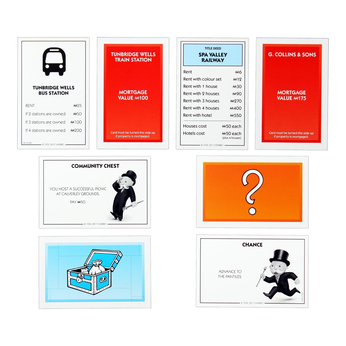 Royal Tunbridge Wells Monopoly Board Game - Cờ Tỷ Phú Bản Đặc Biệt - Winning Moves - Hình ảnh bổ sung 5