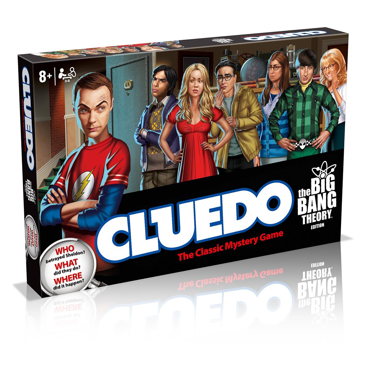 The Big Bang Theory Cluedo Mystery Board Game - Trò Chơi Thám Tử Giải Đố - Winning Moves - Hình ảnh sản phẩm