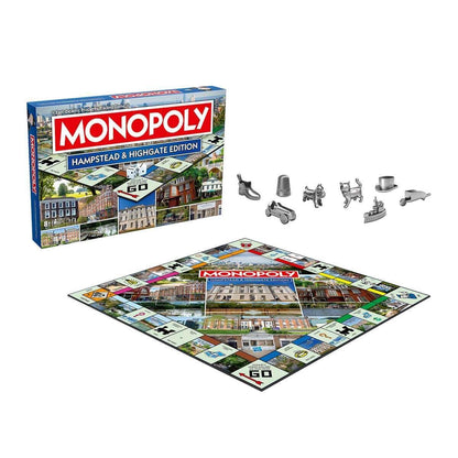 Hampstead & Highgate Monopoly Board Game - Cờ Tỷ Phú London - Winning Moves - Hình ảnh chi tiết 2