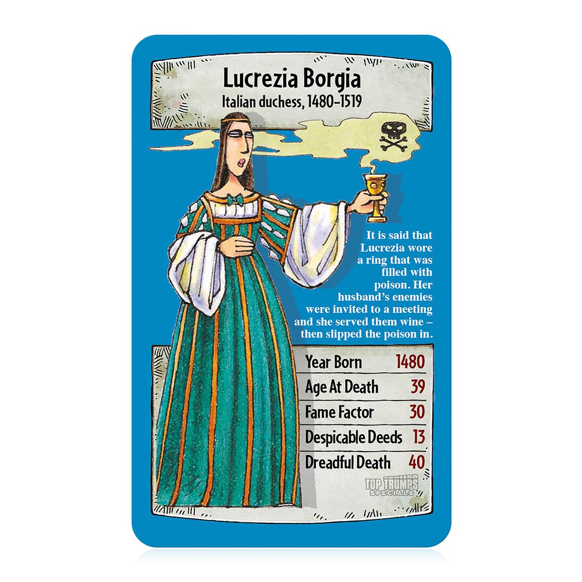 Horrible Histories Top Trumps Card Game - Trò Chơi Thẻ Bài Lịch Sử - Winning Moves - Góc nhìn khác 3
