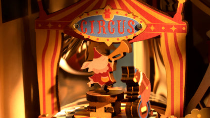 Rolife Sunset Carnival AMT01 - Mô hình hộp nhạc gỗ 3D lắp ráp - Rolife