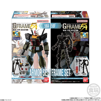 Mobile Suit Gundam G-Frame Fa Real Type Combo Model - Mô hình Action Figure chính hãng - Bandai Candy CB-A2657063-4778