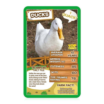 Farm Animals Top Trumps Card Game - Trò chơi thẻ bài giáo dục - Winning Moves - Góc nhìn khác 3