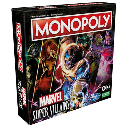 Monopoly: Phiên Bản Marvel Super Villains - Board Game Cho Gia Đình & Trẻ Em (F5270)